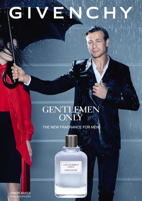 profumo gentlemen only givenchy|simon baker givenchy.